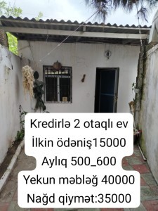 1 sot həyət / bağ evi